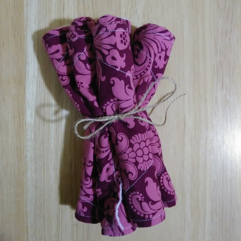 Reusable Paper Towels Handmade Cloth Unpaper Towels Set of 5